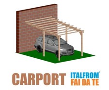 Carport addossato legno usato  Montecalvo Irpino