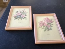 (2) Impressões de parede com moldura rosa comprar usado  Enviando para Brazil