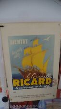 Affiche poster ricard d'occasion  Saultain