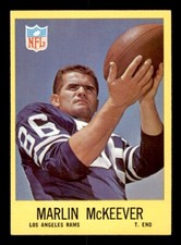 1967 Philadelphia Football #92 Marlim McKeever EX/MT *e1 comprar usado  Enviando para Brazil