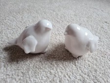 Pair birds glazed for sale  ASHBY-DE-LA-ZOUCH