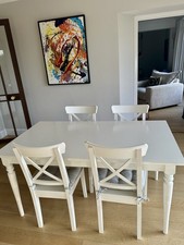 Ikea ingatorp extendable for sale  LONDON