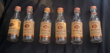 LOTE DE (6) MINI FRASCOS VAZIOS DE VIDRO DE VODKA TITO'S DE 50 ML COM TAMPAS comprar usado  Enviando para Brazil