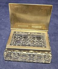 Antique cut crystal d'occasion  Expédié en Belgium