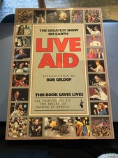 Live aid programme for sale  WELWYN GARDEN CITY