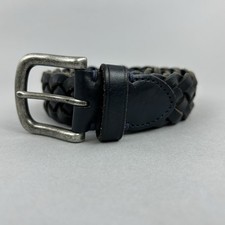 Vintage navy leather for sale  LONDON