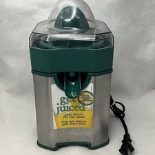 Espremedor de citrinos Cuisinart CCJ-100 Get Juiced VERDE 3 polpas rotação final FUNCIONAS LIMPAS comprar usado  Enviando para Brazil