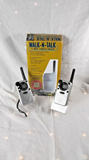 Walk-N-Talk 2-Way Family Radio Set Vintage Com Caixa Original (Não Testado) comprar usado  Enviando para Brazil