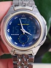 Relógio Casio AQ-160 analógico digital hora mundial 100 metros resistente à água , usado comprar usado  Enviando para Brazil