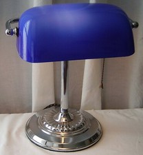 Banker lamp desk for sale  EASTBOURNE