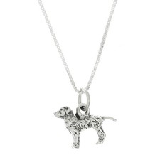 Sterling silver labrador for sale  Duncan