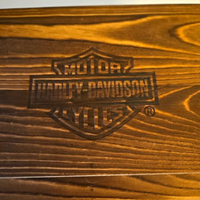 Harley davidson wooden for sale  Elmwood Park