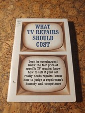 Antigo livro bolsa Dell 9464 que reparos de TV devem custar serviço de tubo 1967 televisores  comprar usado  Enviando para Brazil