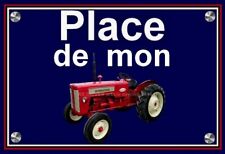 Plaque place tracteur d'occasion  Paris I