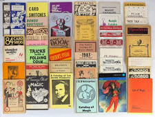 Vintage magic catalogs for sale  San Jacinto