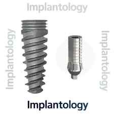 Sistema hexagonal interno X-1 implante de 2,42 mm com pilar reto de titânio comprar usado  Enviando para Brazil