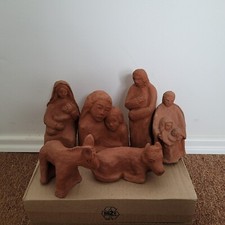 Ton figuren krippe gebraucht kaufen  Berlin