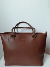 Lasocki RL0277 elegant natural leather shopper bag brown Max Mara style  na sprzedaż  PL