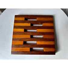 Wood trivet square for sale  Plainfield