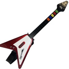 PS2 TAC FLY V GUITAR HERO TP-PSII669A Vermelho Sem Dongle - Não Testado COMO ESTÁ comprar usado  Enviando para Brazil