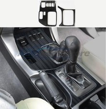 Console de titânio preto acabamento de painel de câmbio de marchas 2P para Toyota Prado FJ120 2003-2009 comprar usado  Enviando para Brazil
