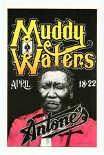1978 Muddy Waters pôster concerto IMPRESSÃO ARTE PAREDE tamanho 10x15 polegadas tamanho geral 11x17 comprar usado  Enviando para Brazil