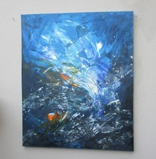 Leinwand bild riginal gebraucht kaufen  Düsseldorf