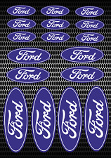 Ford oval decals for sale  SAFFRON WALDEN