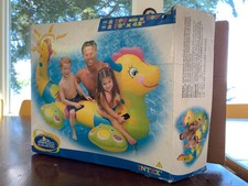 Usado, RARO Inflável Intex 2 Pessoas Passeio de Dragão Gigante 78" Conjunto Molhado Piscina Flutuante Novo Na Caixa comprar usado  Enviando para Brazil