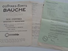 Lot documents coffres d'occasion  Vesoul