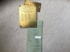 Lanchester 1934 memorabilia for sale  FARNHAM