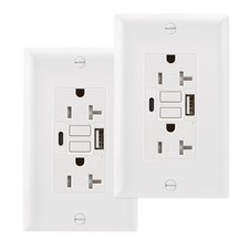 Gfci outlet usb for sale  Brentwood