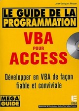 Guide programmation vba d'occasion  Hennebont