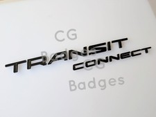 Emblemas de porta traseira preta brilhante para Ford TRANSIT CONNECT Dechrome 2012 ligado comprar usado  Enviando para Brazil