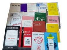 Vintage theatre programmes for sale  REDDITCH