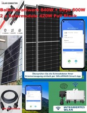Balkonkraftwerk 840 800 gebraucht kaufen  Nürnberg
