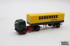 Caminhão semi-reboque Roskopf MB Mercedes NG 1625 "Schenker Austria" 1:87 /RS295 comprar usado  Enviando para Brazil