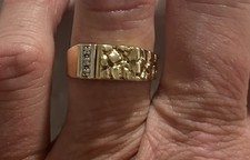 Gold nugget ring for sale  Red Bluff