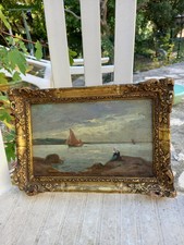 Xix peinture huile d'occasion  Paulhan