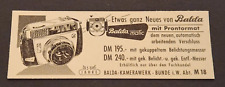 138 balda kamerawerk gebraucht kaufen  Hamm, Sieg