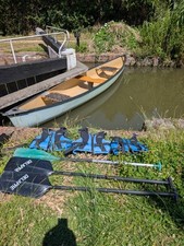 wooden canoe paddles for sale  WORCESTER