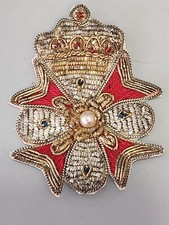 Gold bullion embroidered for sale  BASINGSTOKE
