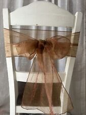 Brown chair sashes for sale  San Leandro