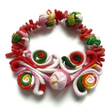 Bracelet tissu coton d'occasion  Épinay-sur-Orge