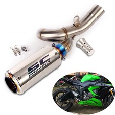 Pontas silenciadoras 51 mm tubo de escape médio para Kawasaki Ninja ZX6R ZX636 2009-2023 comprar usado Pontas silenciadoras 51 mm tubo de escape médio para Kawasaki Ninja ZX6R ZX636 2009-2023 comprar usado  Enviando para Brazil