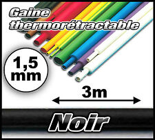 Gaine thermorétractable noir d'occasion  Châlus