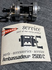 Carretel de pesca Abu Garcia 2500C vintage de alta velocidade feito na Suécia pé #751000 comprar usado Carretel de pesca Abu Garcia 2500C vintage de alta velocidade feito na Suécia pé #751000 comprar usado  Enviando para Brazil