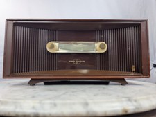 Rádio tubo vintage década de 1950 MCM meados do século moderno PHILCO E-818 AM soa muito bem comprar usado  Enviando para Brazil