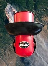 Sirene de alerta industrial Federal Signal Civil Defense., usado comprar usado  Enviando para Brazil