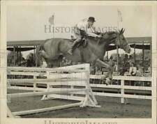 1939 Press Photo Archie Dean monta "Thunder Boy" no Westchester Club Horse Show, usado comprar usado  Enviando para Brazil